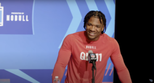 Anthony Richardson at the NFL combine